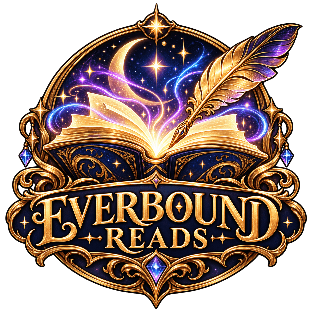 Everbound Reads logo