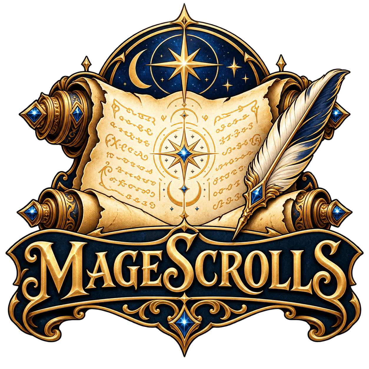 MageScrolls logo
